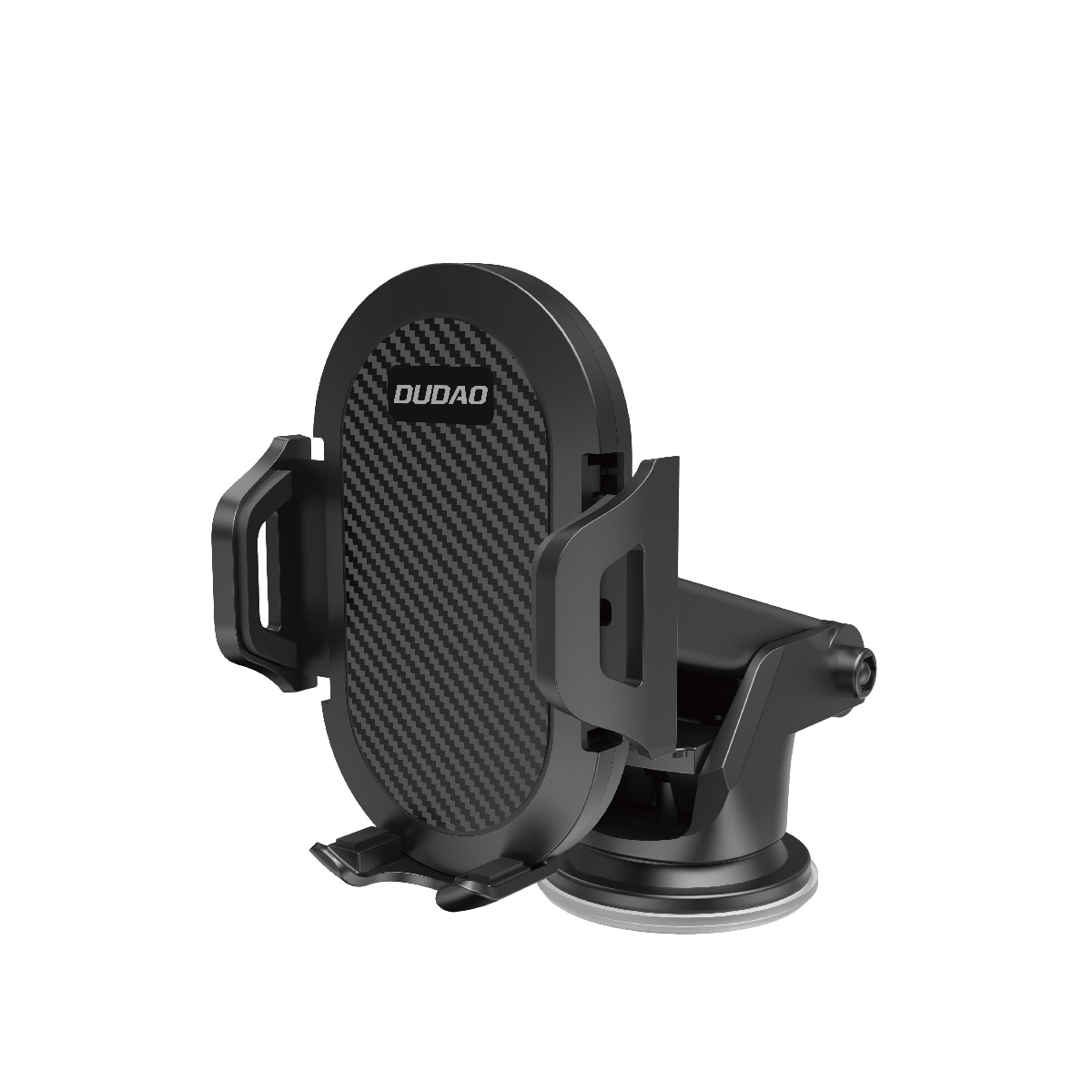 Dudao Teleskopisk Gravity Car Windshield Mount Holder Svart (ny F2S svart)