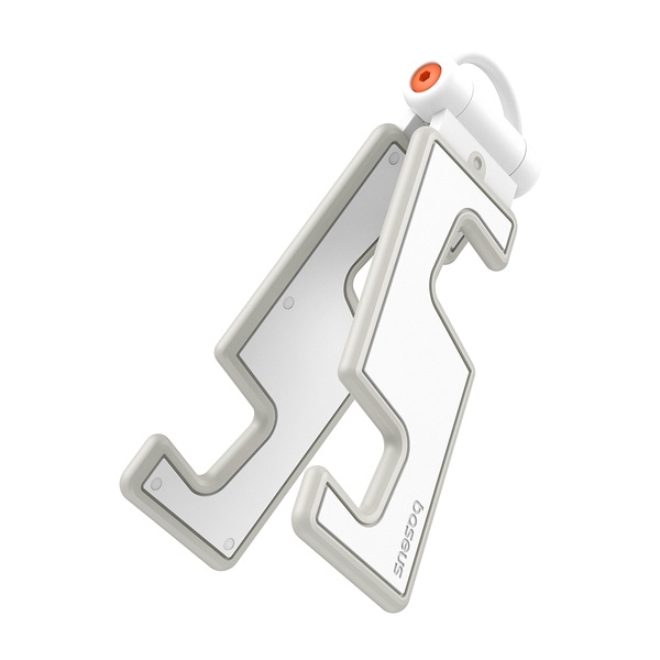 Baseus Portabelt utfällbart telefonställ - vitt