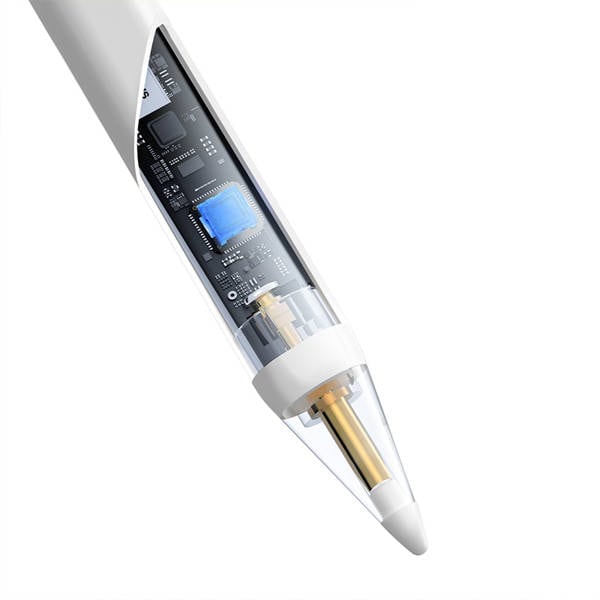 Baseus Smooth Writing 2 pennor med LED-indikator - vit