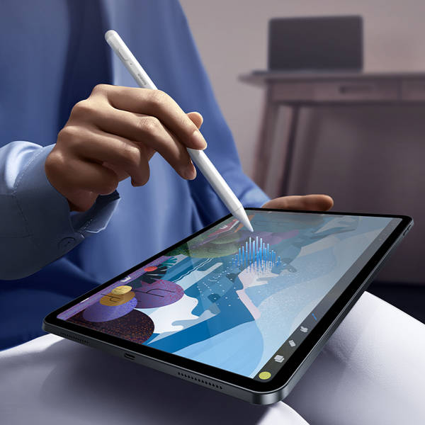 Baseus Smooth Writing 2 pennor med LED-indikator - vit