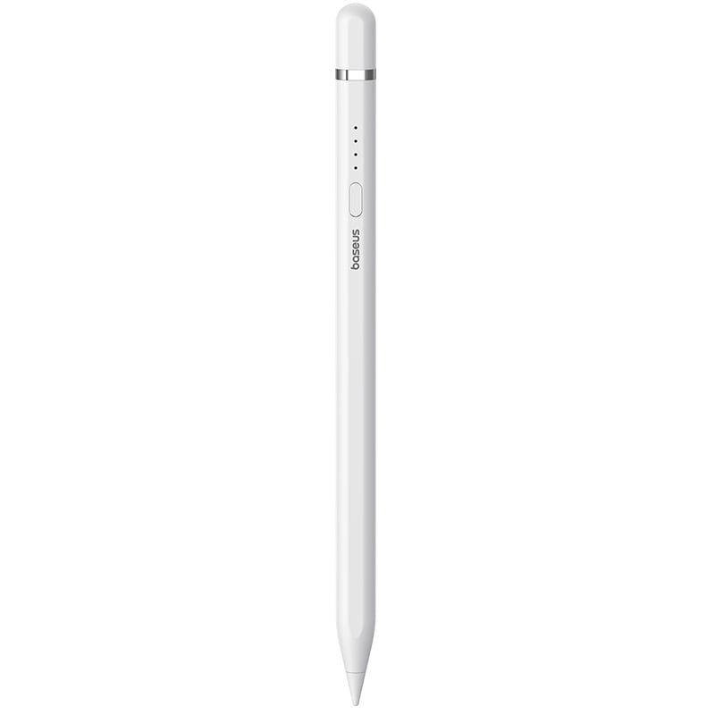 Baseus Smooth Writing 2 stylus med aktiv spets för iPad + USB-A - Lightning-kabel - vit