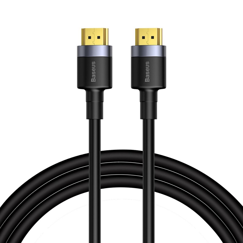 Baseus Cafule HDMI / HDMI 2.0 4K 60 Hz 3D 18 Gbps-kabel 3 m - svart
