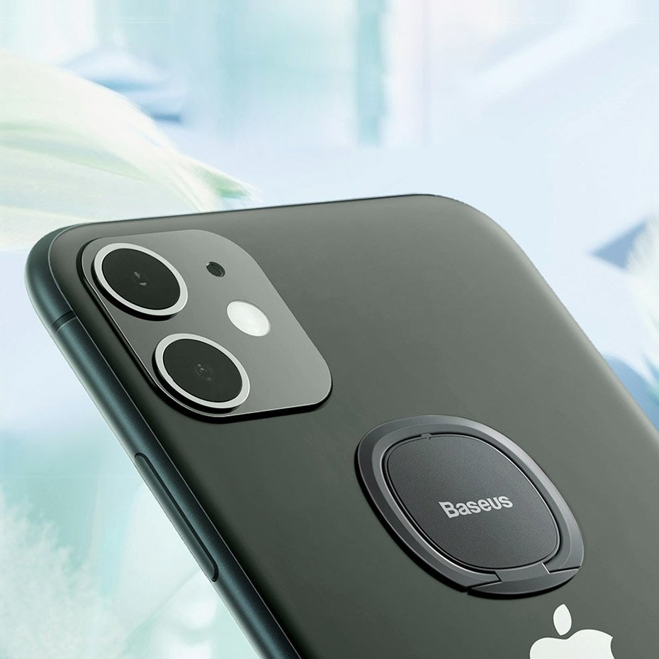 Baseus ultratunn självhäftande ringhållare telefonstativ rosa (SUYB-0R)