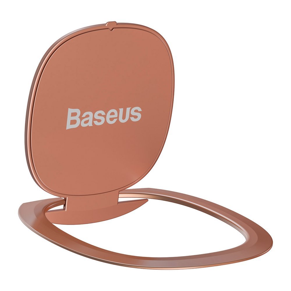Baseus ultratunn självhäftande ringhållare telefonstativ rosa (SUYB-0R)