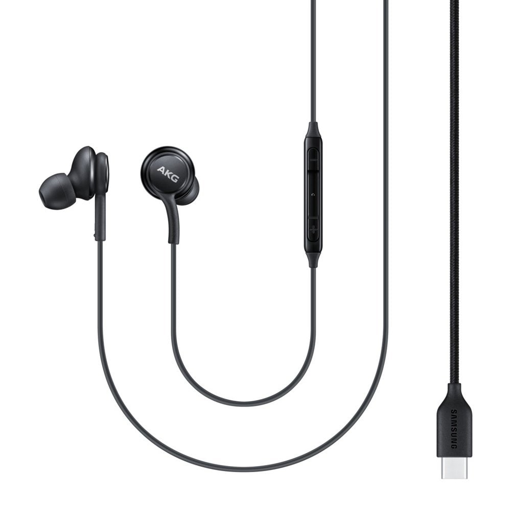 Samsung AKG EO-IC100BBEGEU trådbundna in-ear USB-C-hörlurar - svart