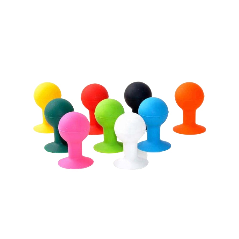 Telefonhållare med runt huvud - grön