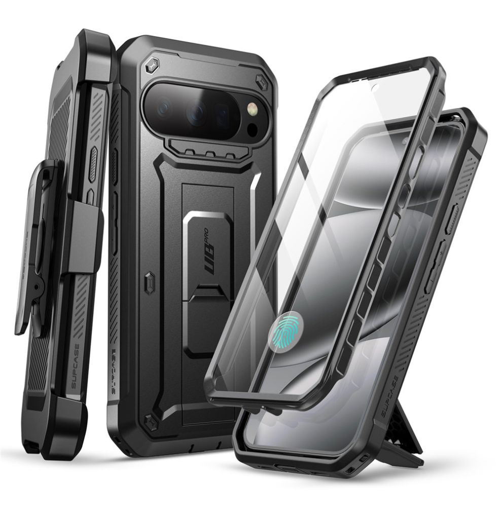 Supcase Unicorn Beetle Pro-fodral för Google Pixel 10 / 10 Pro - Svart