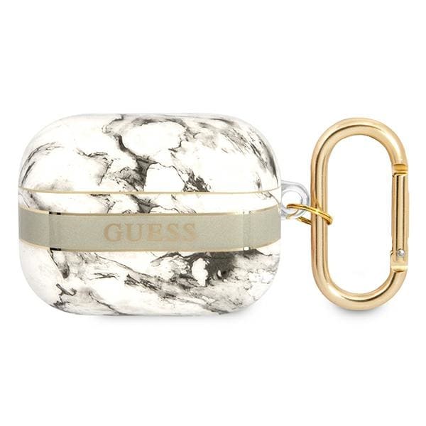 Guess GUAPHCHMAG AirPods Pro-skydd grå/grå Marble Strap Collection