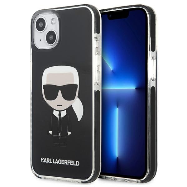 Karl Lagerfeld Iconik Karl Fodral för iPhone 13 mini - Svart