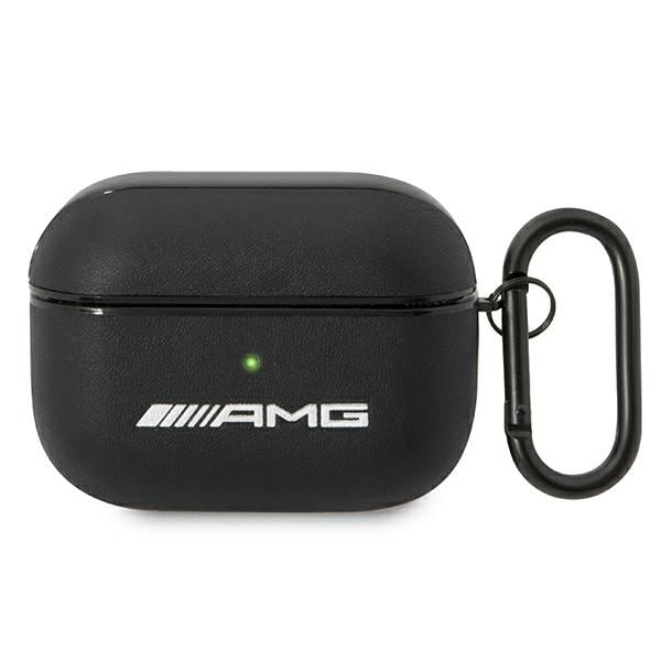 AMG Leather Big Logo fodral för AirPods Pro - svart