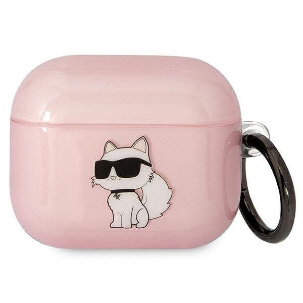 Karl Lagerfeld KLA3HNCHTCP Airpods 3-skydd rosa/pink Ikonik Choupette