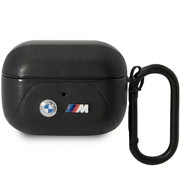 BMW BMAP22PVTK AirPods Pro-skydd svart/svart Läder Curved Line