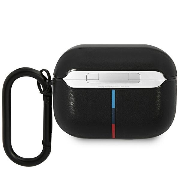 BMW BMAP22PVTK AirPods Pro-cover sort/sort Læder Buet linje