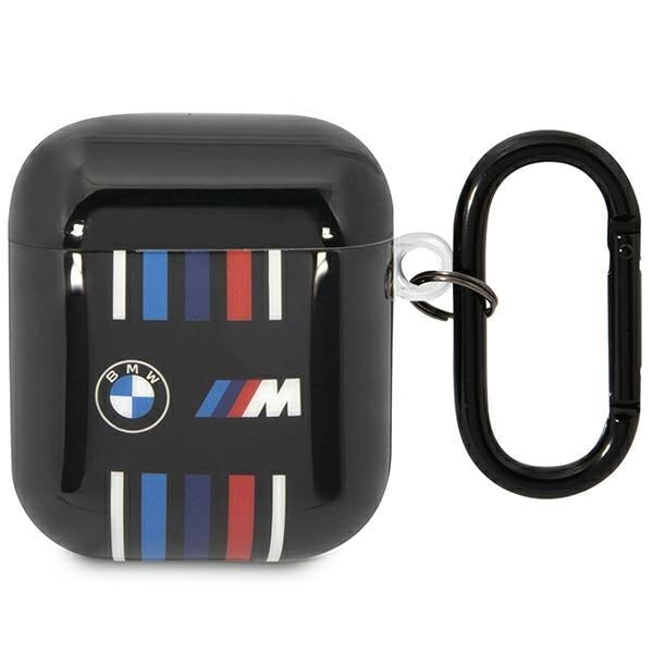 BMW BMA222SWTK AirPods 1/2-skydd svart/svart Flerfärgade linjer