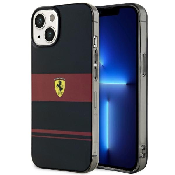 Ferrari FEHMP14SUCOK iPhone 14 6,1" svart/svart hårda fodral IMD Combi Magsafe