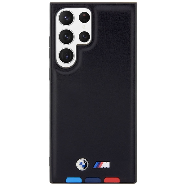 BMW BMHCS23L22PTDK S23 Ultra S918 sort/sort Læder Stempel Tricolor