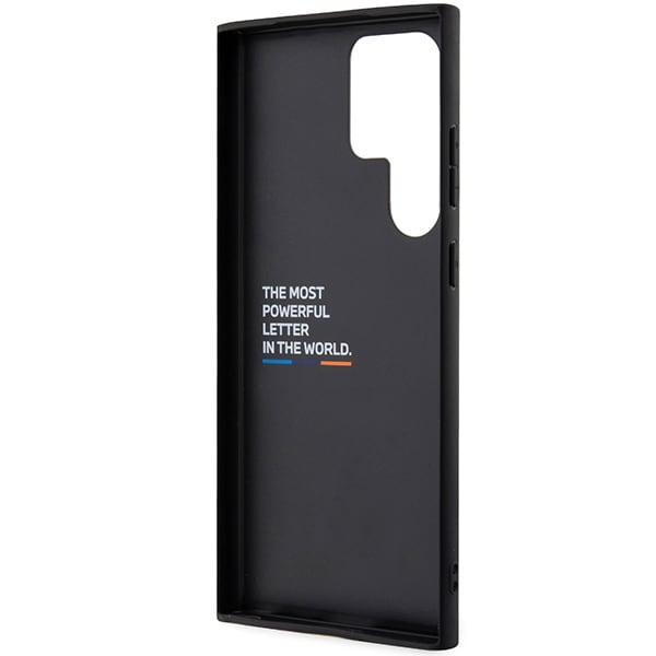 BMW BMHCS23L22PTDK S23 Ultra S918 sort/sort Læder Stempel Tricolor