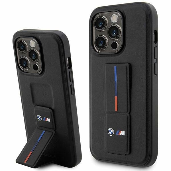 Etui BMW BMHCP14X22GSLK iPhone 14 Pro Max 6,7" sort/sort hardcase Grip Hot Stamp