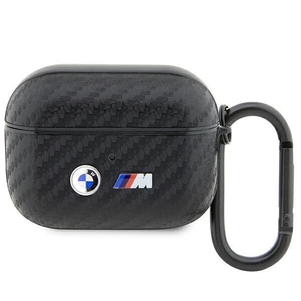 BMW BMAPWMPUCA2 AirPods Pro-skydd svart/svart Carbon Double Metal Logo