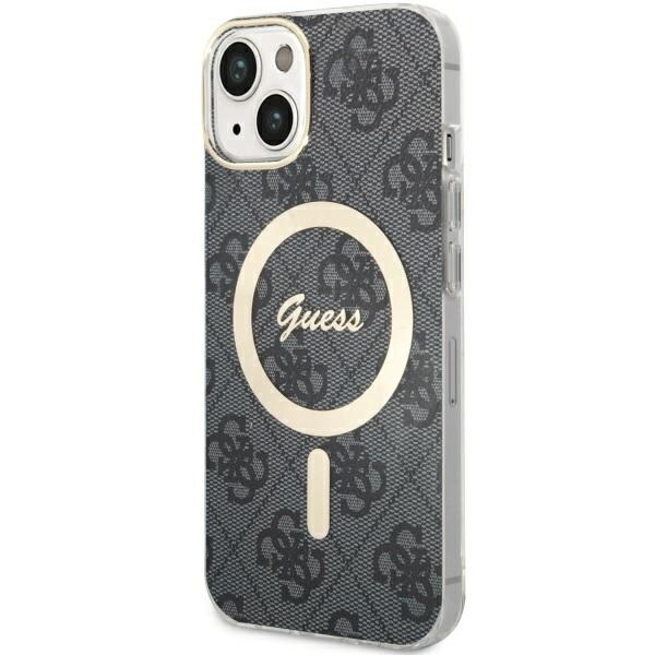 Guess 4G MagSafe-fodral för iPhone 14 - svart