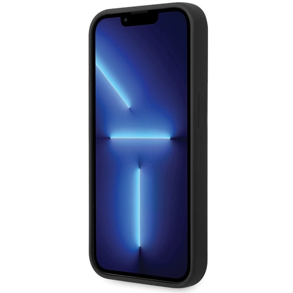 BMW Silikone-mønster iPhone 15 Pro-etui - Sort