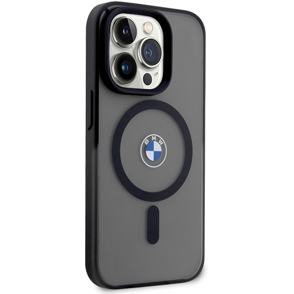 BMW IML Signature MagSafe-etui til iPhone 15 Pro - Sort