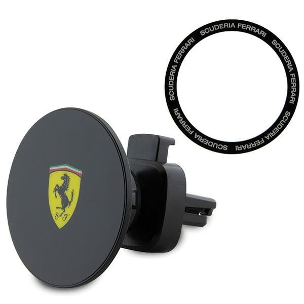 Ferrari FECHMMAK magnetisk hållare för galler svart/svart 2023 Collection MagSafe