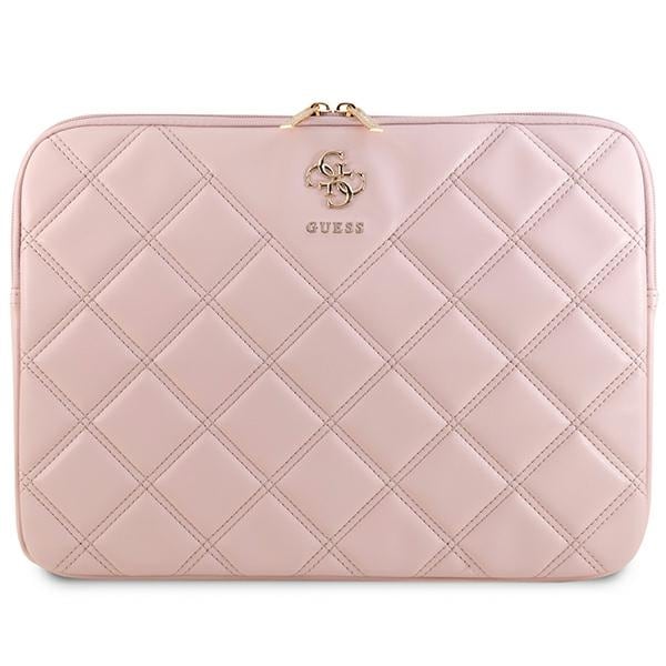 Guess Quiltat 4G-skydd för en 14" bärbar dator - rosa