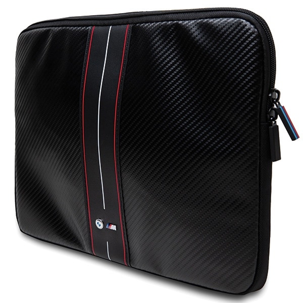 BMW Carbon & Red Stripe fodral för en 14" bärbar dator - svart