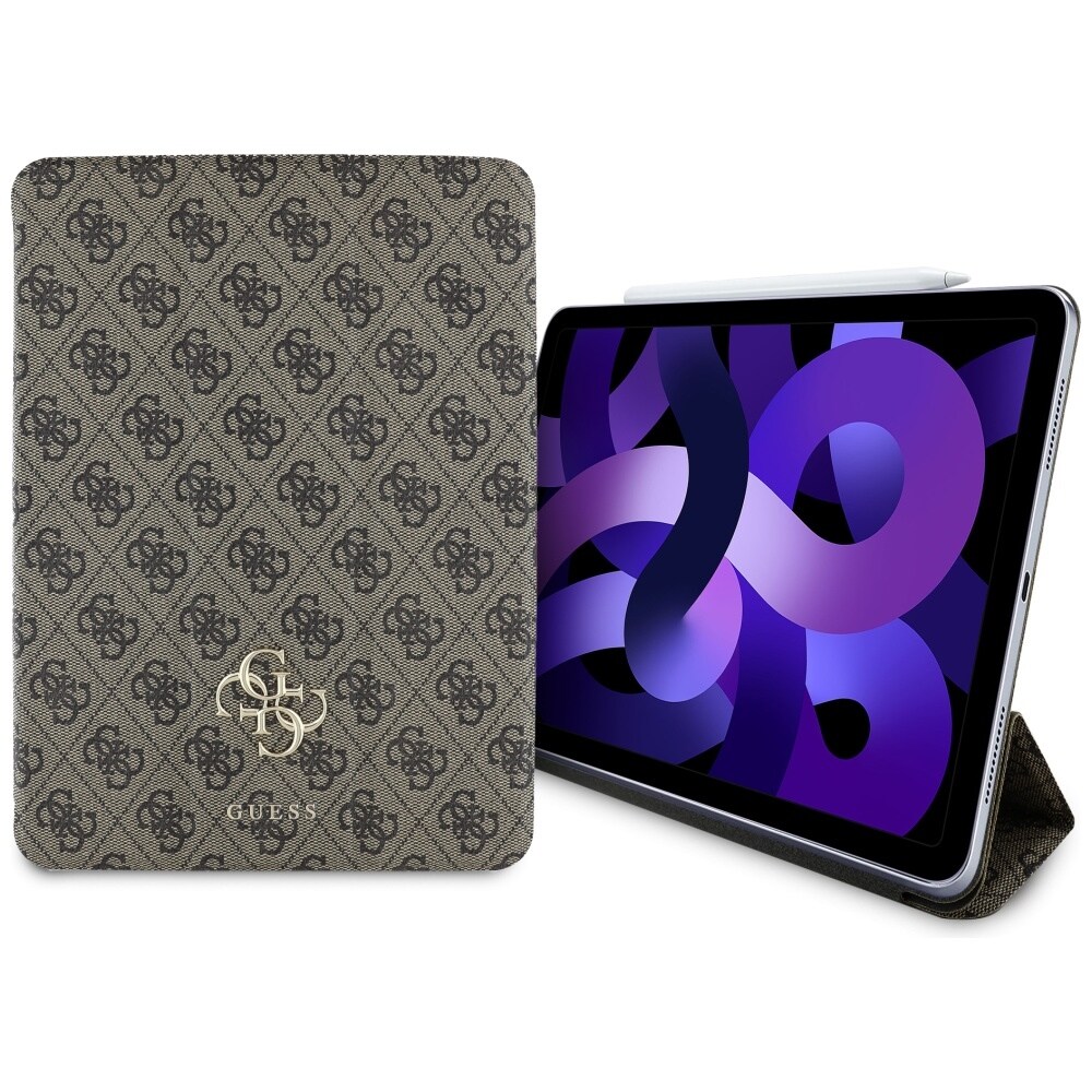 Guess GUFC11RM24PS4SGW iPad Air 11" 2024 brun/brun Magnetisk 4G Big Logo
