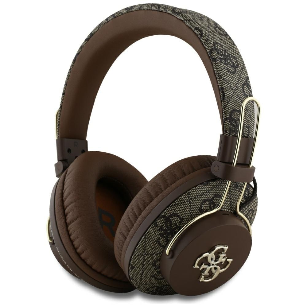 Guess ENC Metal 4G Bluetooth Over-Ear hörlurar - Brun