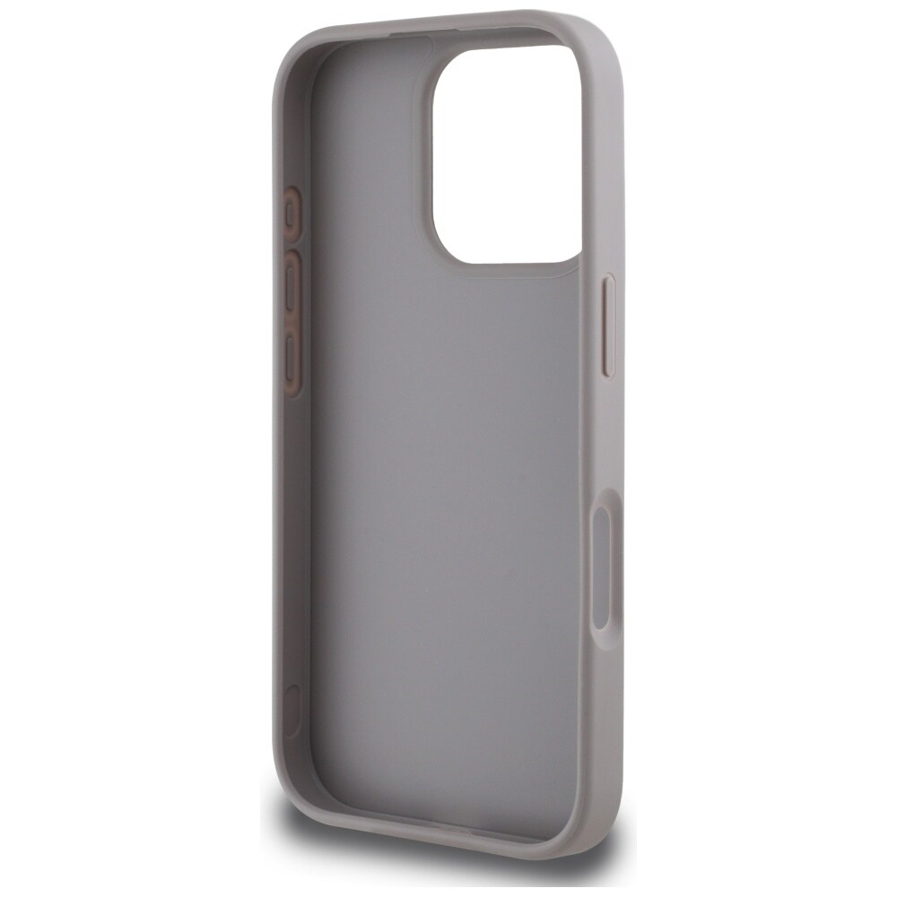 Guess Kornede roser Stort 4G-logo iPhone 16 Pro Max-etui - Lilla