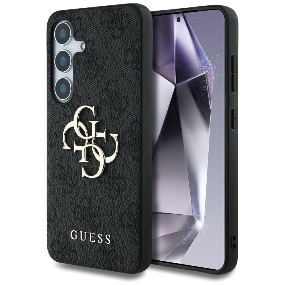 Guess Big 4G Logo Classic Logo Fodral till Samsung Galaxy S25 Plus Svart