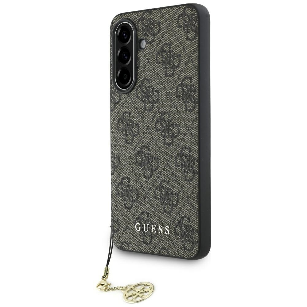 Guess 4G Charms Collection Fodral till Samsung Galaxy A56 - Brun