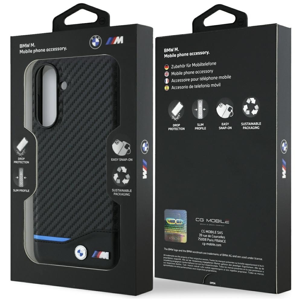 BMW M Carbon-etui til Samsung Galaxy A56 - Sort
