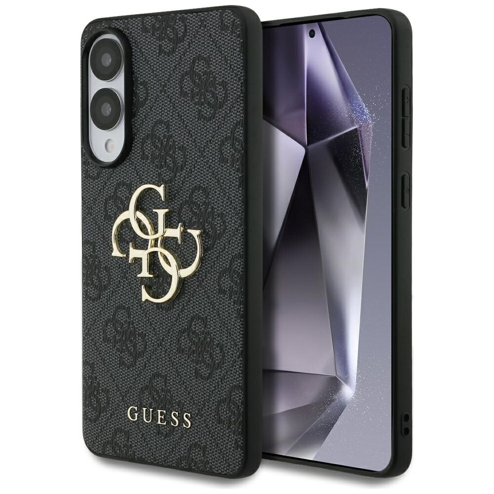 Guess Big 4G Logo Classic Logo fodral för Samsung Galaxy S25 Edge - svart