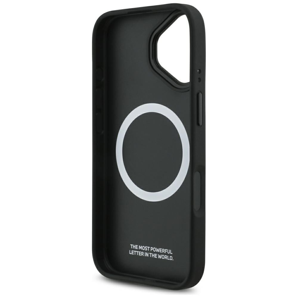 BMW M Quiltet logo MagSafe iPhone 17 Etui - sort
