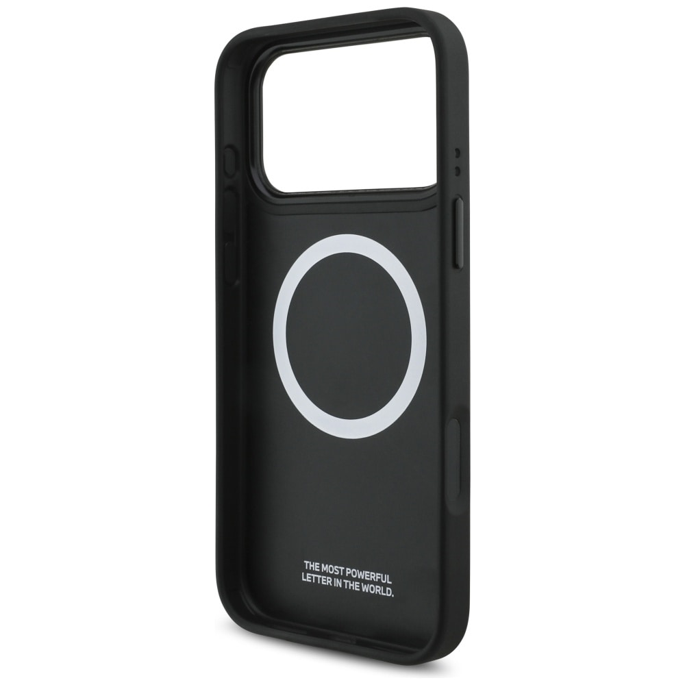 BMW M Quiltet logo MagSafe-etui til iPhone 17 Pro Max - Blå