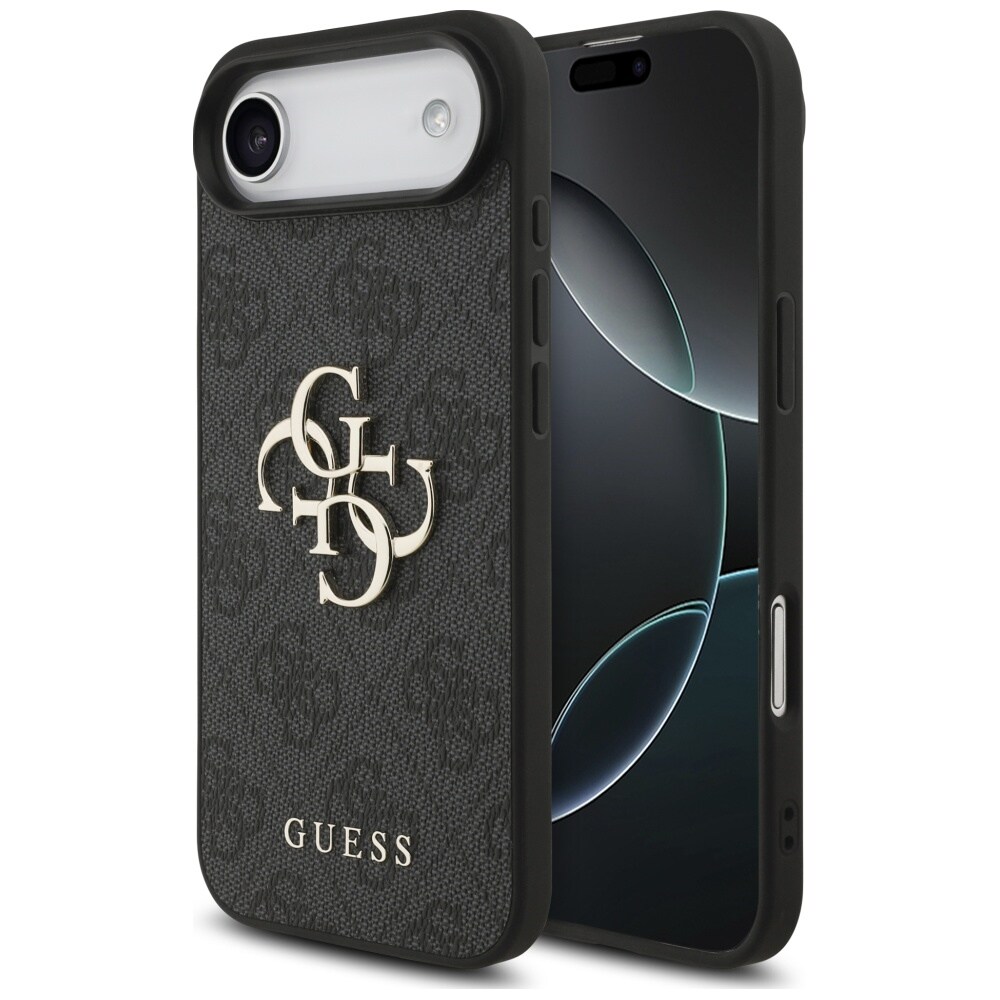 Guess 4G Big Logo-fodral för iPhone 17 Air - Svart