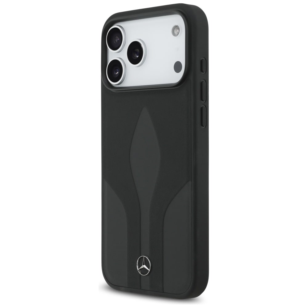 Mercedes The Move MagSafe-etui i læder til iPhone 17 Pro Max - Sort