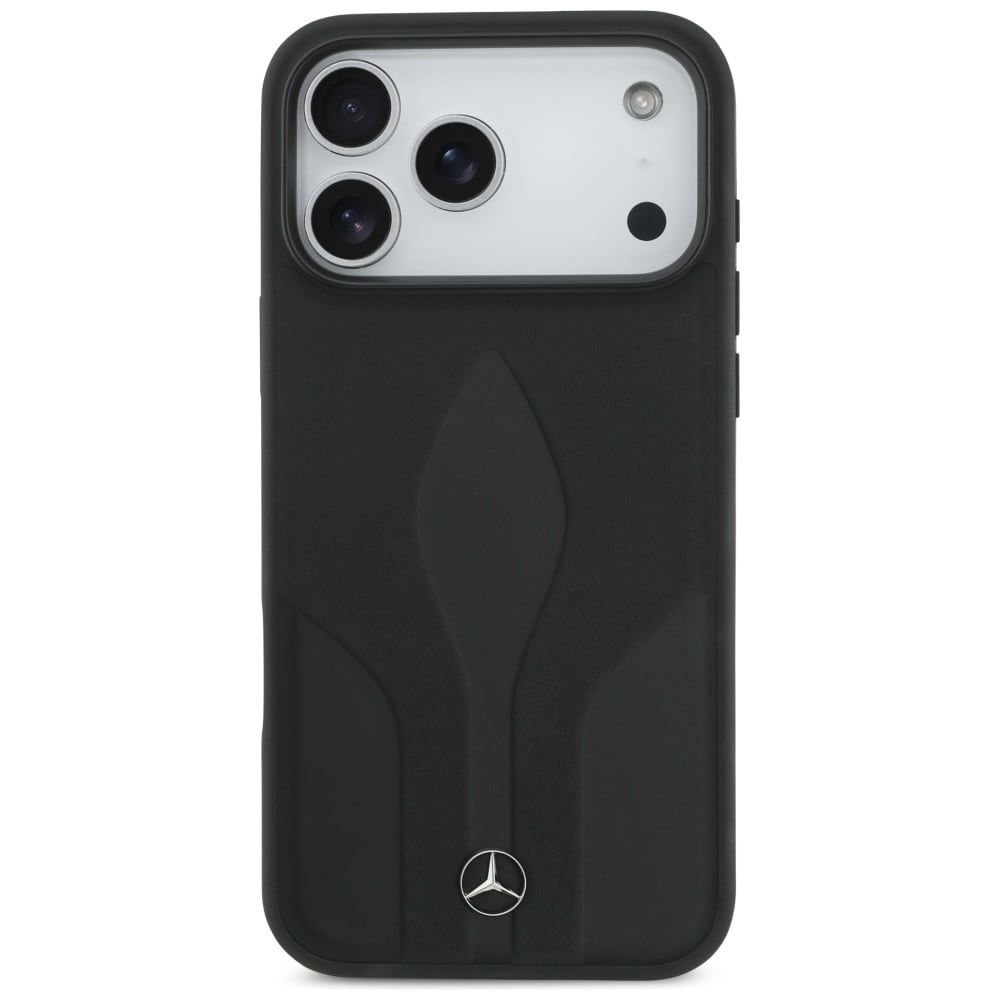 Mercedes The Move MagSafe-etui i læder til iPhone 17 Pro Max - Sort