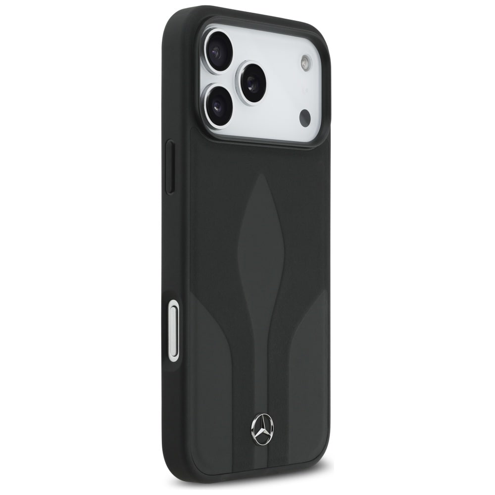 Mercedes The Move MagSafe-etui i læder til iPhone 17 Pro Max - Sort