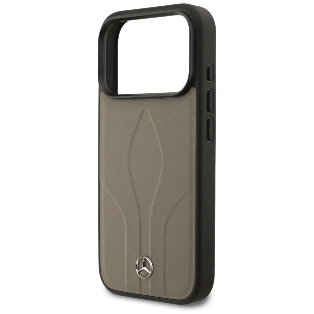 Mercedes The Move MagSafe-etui i læder til iPhone 17 Pro - Beige