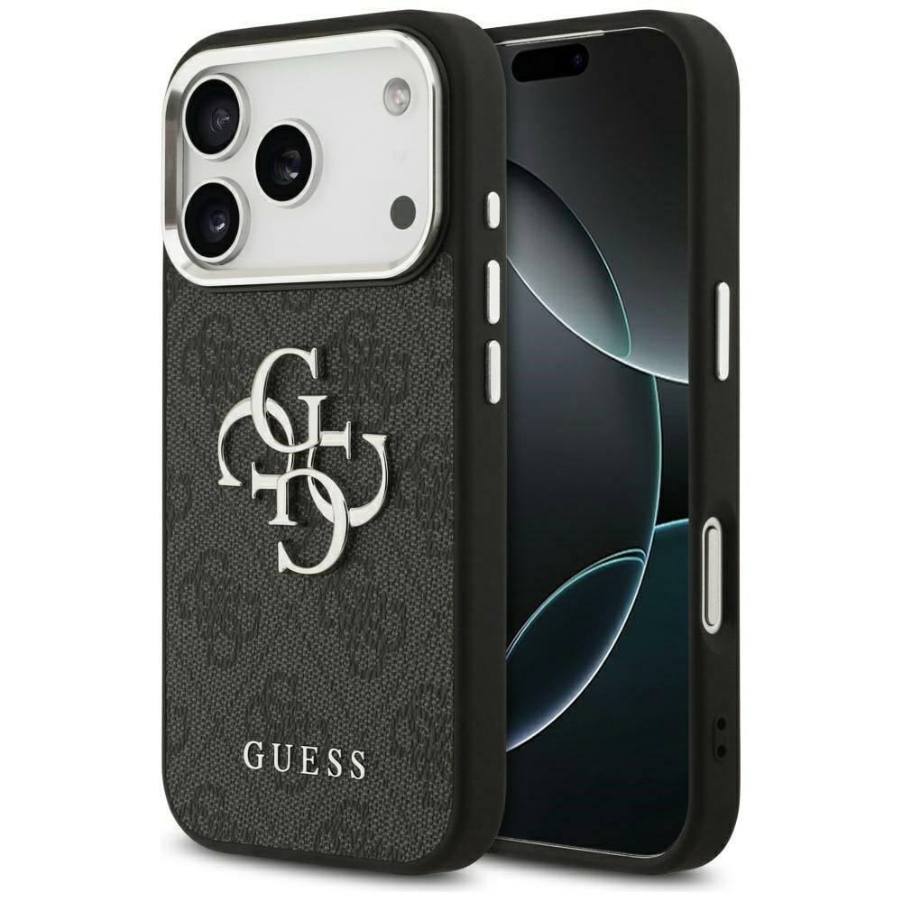 Guess 4G Big 4G Classic Logo fodral för iPhone 17 Pro Max - svart