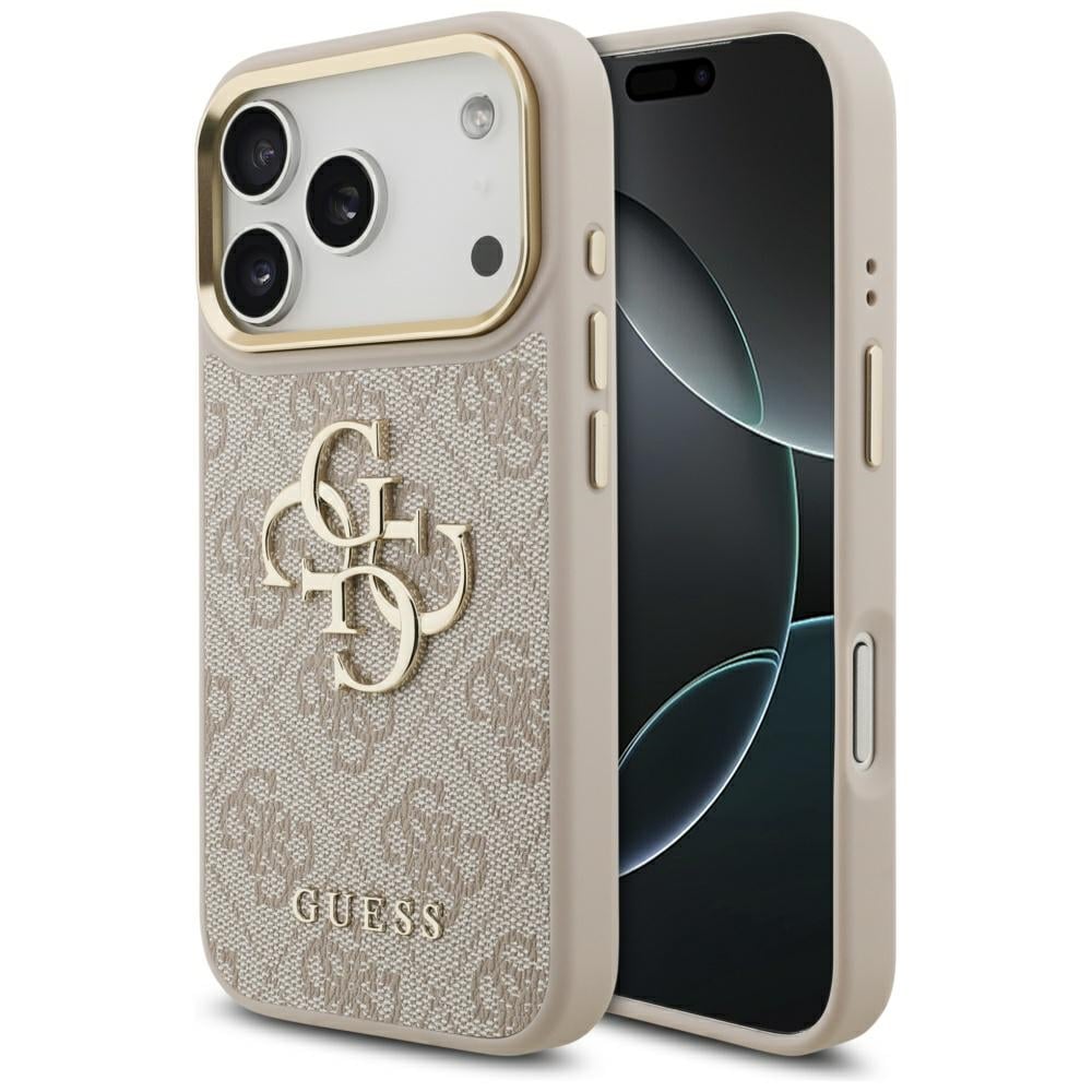 Guess 4G Big 4G Classic Logo Fodral för iPhone 17 Pro - Rose Gold