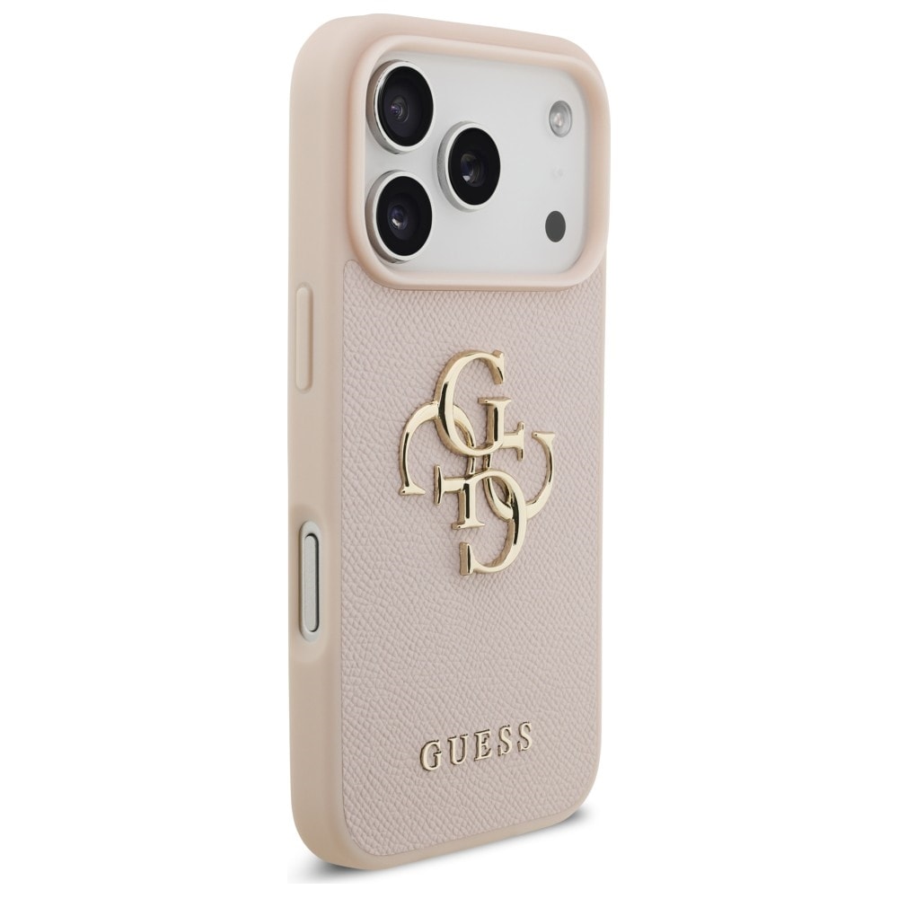 Guess Kornet Big 4G & Classic Logo iPhone 17 Pro-etui - Pink