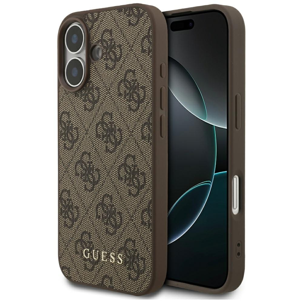 Guess 4G Classic Fodral till iPhone 17 - Brun