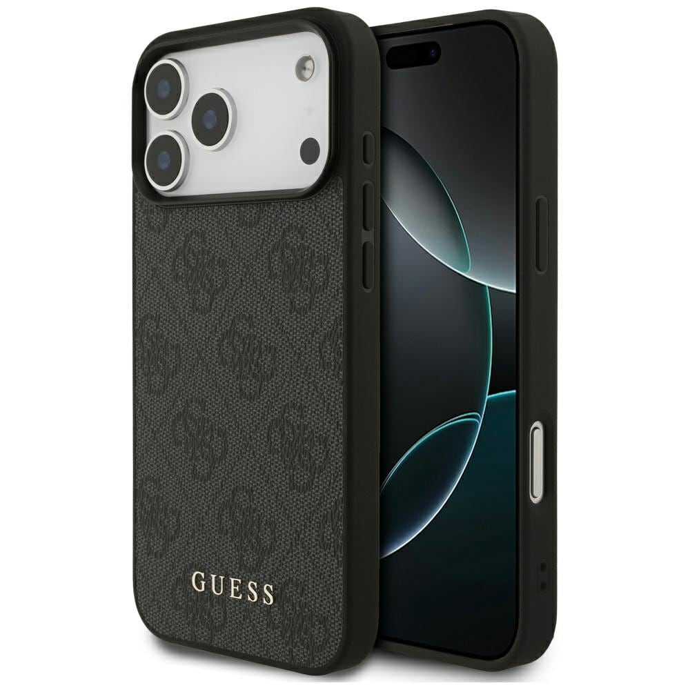 Guess 4G Classic Fodral för iPhone 17 Pro Max - Svart