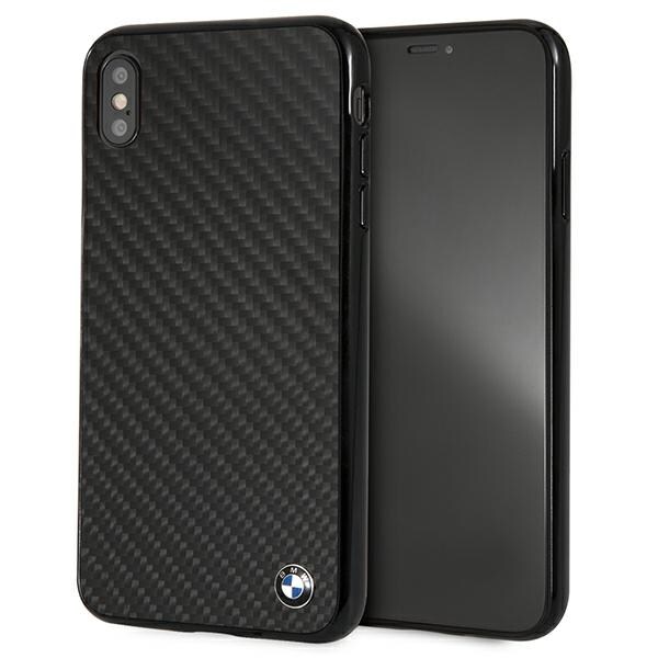 BMW Siganture Carbon-fodral för iPhone Xs Max - Svart