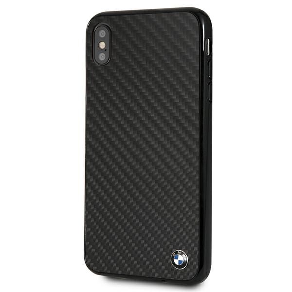 BMW Siganture Carbon-etui til iPhone Xs Max - Sort